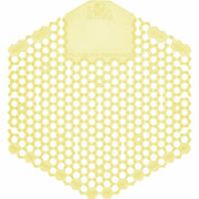 Fresh Products Wave 3D Urinal Screen - Lasts upto 30 Days - Splash Reducer, Odor Control - 10 / Box - Yellow