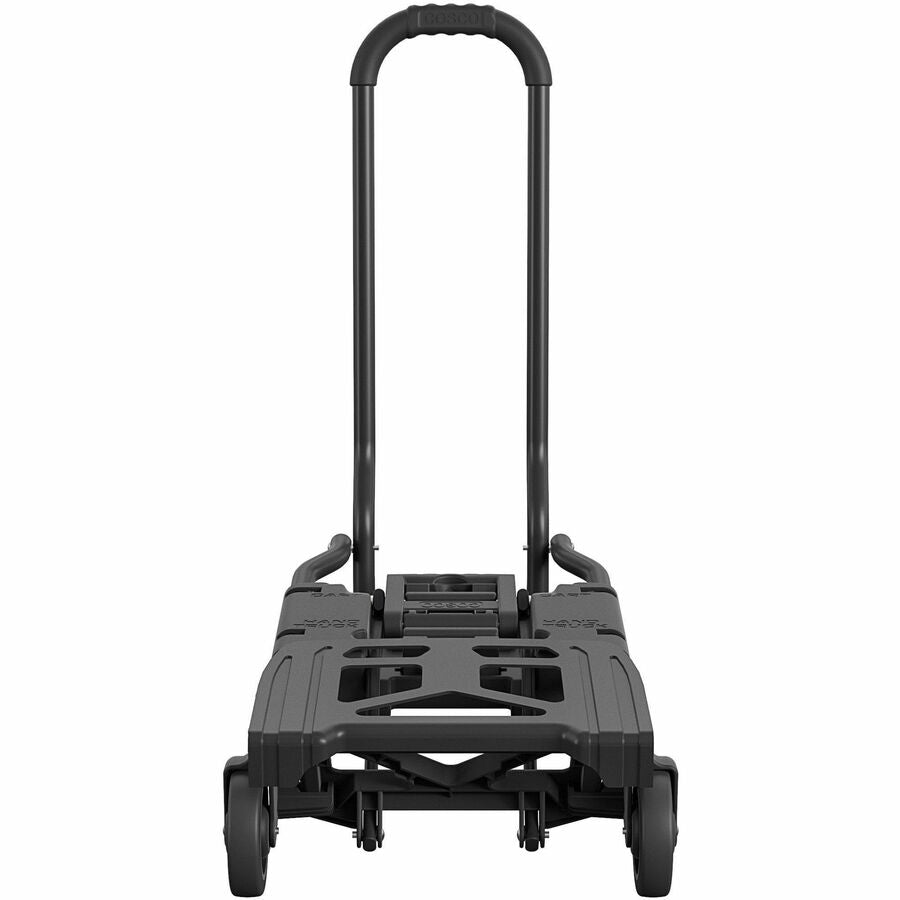 Cosco Shifter Hand Truck & Cart - 300 lb Load Capacity - 16" Width x 32.50" Depth x 34.30" Height - Steel Frame - Black - 1 Each