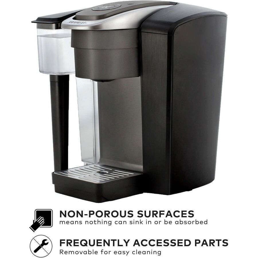 1450 W - 3 quart - Single-serve - K-Cup Pod/Capsule Brand - Black