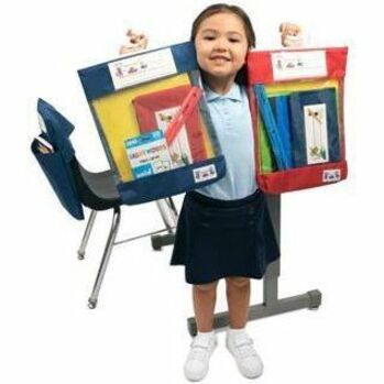 Seat Sack Read-n-Go Book Baggies - Original Blue - Poly Cotton - Classroom, School - 1 Each
