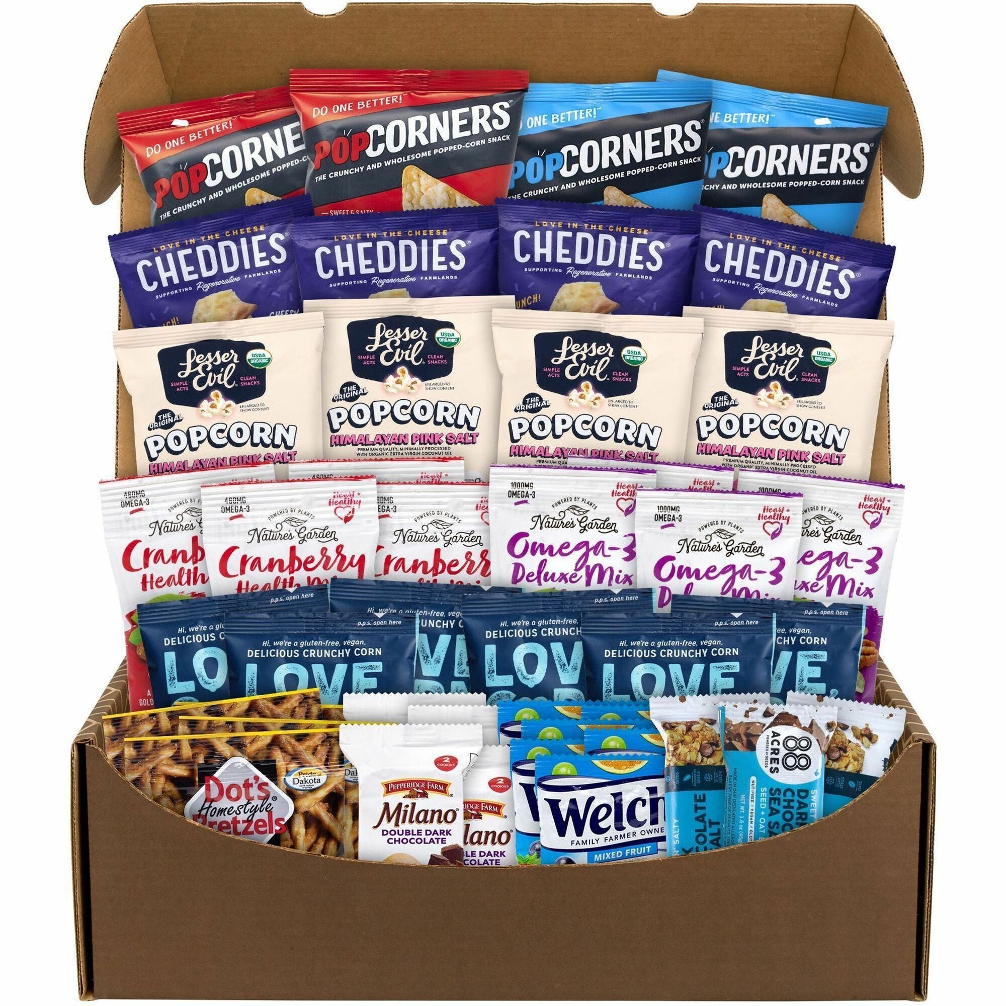 Cholesterol-free - Assorted - 43 / Carton