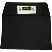 Seat Sack Classroom Pack One-Pocket - 1 Pocket(s) - 1 Compartment(s) - 14" Width x 2" Depth - Chair - Desk Space, Durable, Laminated, Washable, Expandable, Easy to Clean - Black - Poly Cotton - 25/Pack - 1 Carton