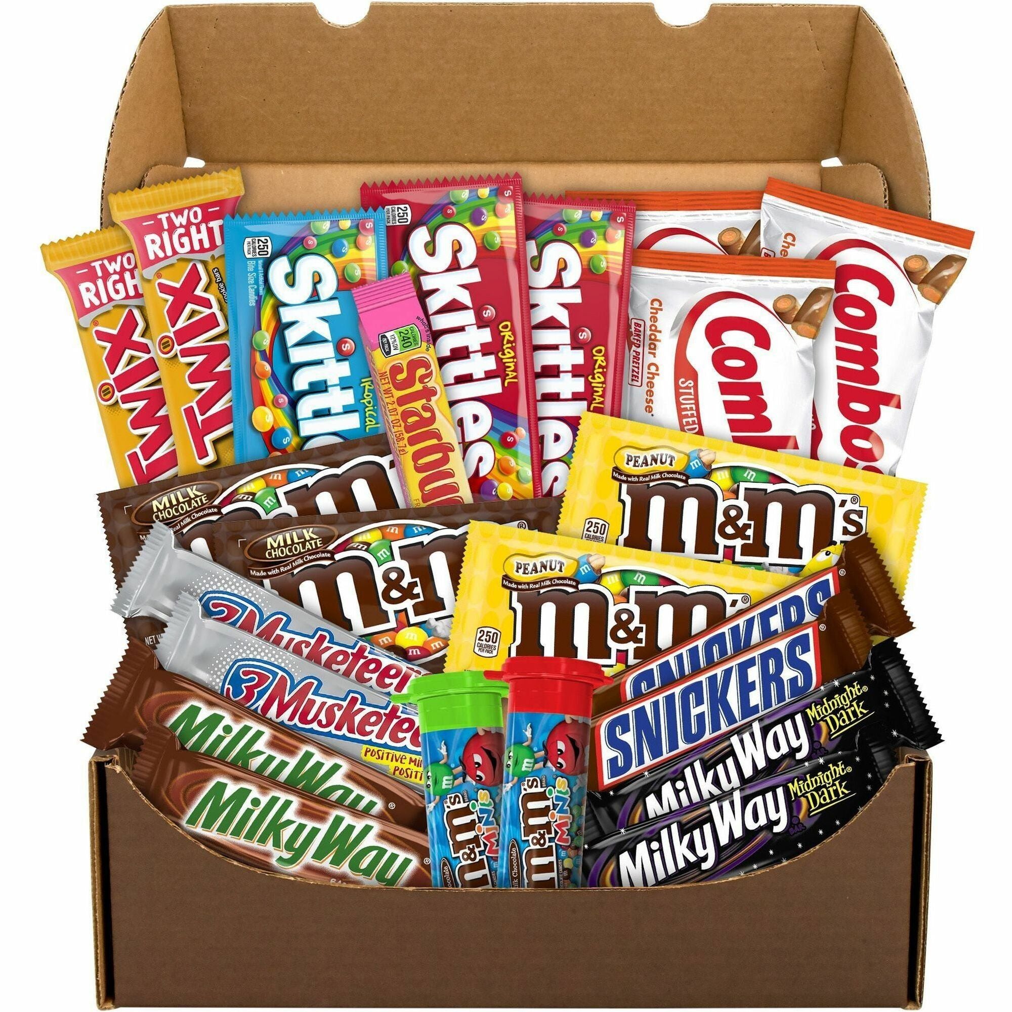 Chocolate, Peanut, Assorted - 23 / Carton