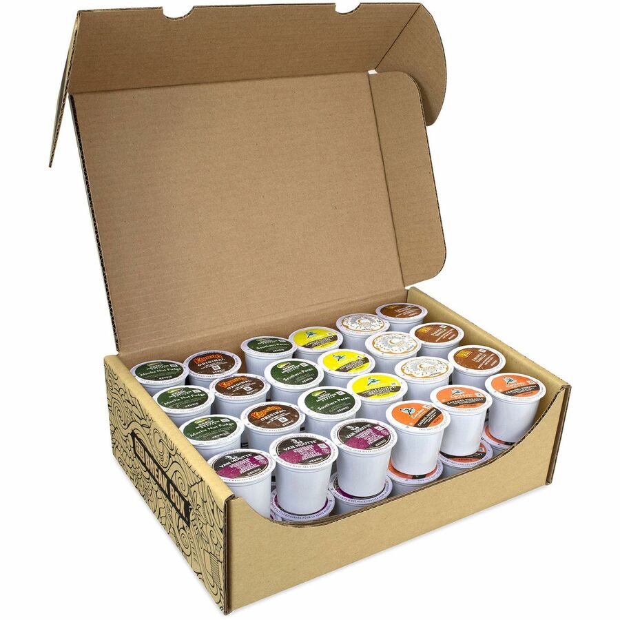 Compatible with Keurig K-Cup Brewer - K-Cup - Kahlúa, Southern Pecan, Coconut Mocha, Assorted, Caramel Cream - 48 / Carton