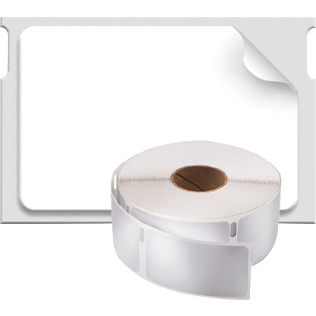 1" Width x 1 1/2" Length - Rectangle - Thermal Transfer, Direct Thermal - White - 750 / Roll - 1 Roll