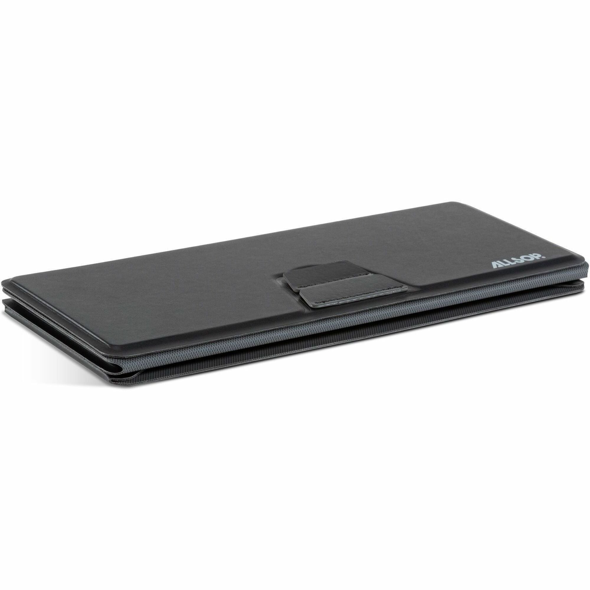 Black - Ergonomic, Adjustable Angle, Adjustable Height, Magnetic, Compact, Portable, Foldable - 1 Each