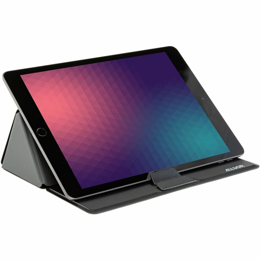 Black - Ergonomic, Adjustable Angle, Adjustable Height, Magnetic, Compact, Portable, Foldable - 1 Each