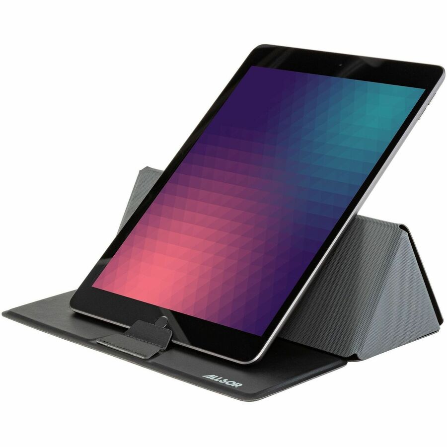 Black - Ergonomic, Adjustable Angle, Adjustable Height, Magnetic, Compact, Portable, Foldable - 1 Each