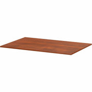 Lorell Essentials Modular Conference Table, 1" H x 70.8" W x 47" D, Cherry Finish, Smooth Surface, Band Edge, 1 Each
