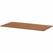 Lorell Essentials Modular Conference Table, 1" H x 94" W x 47" D, Walnut Finish, Band Edge, Modular, Smooth Surface, 1 Each