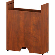 Lorell Essentials Modular Conference Table Base, Cherry Finish, 28.5"H x 23.6"W x 7.9"D, Modular, Eco-friendly, 1 Each