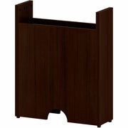 Lorell Essentials Modular Conference Table Base, 28.5"H x 23.6"W x 7.9"D, Espresso Finish, Modular, Eco-friendly, 1 Each