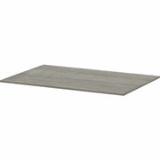 Lorell Essentials Modular Conference Table, 1 Each, 1" H x 70.8" W x 47" D, Band Edge, Weathered Charcoal Finish, Smooth Surface