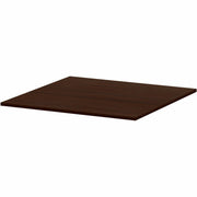 Lorell Essentials Modular Conference Table Top, 47" x 47" x 1", Band Edge, Espresso, Modular, Eco-friendly, 1 Each