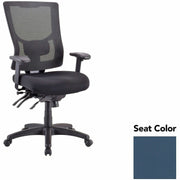 Lorell Multifunctional Mesh High-back Executive Chair, Dillon Ocean Seat, Mesh Back, High Back, 1 Each