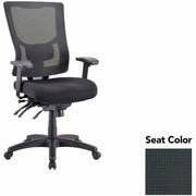 Lorell Multifunctional Mesh High-back Executive Chair, Expo Tuxedo Seat, Mesh Back, High Back, 1 Each
