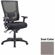 Lorell Multifunctional Mesh High-back Executive Chair, Insight Fossil Seat, Mesh Back, High Back, 1 Each