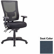 Lorell Conjure Multifunctional Mesh High-back Executive Chair, Shire Chesapeake Seat, Mesh Back, Adjustable Features, 1 Each