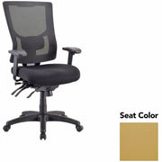 Lorell Conjure Multifunctional Mesh High-back Executive Chair, Canyon Nugget Seat, Mesh Back, 1 Each