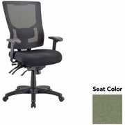 Lorell Multifunctional Mesh High-back Executive Chair, Fuse Cress Seat, Mesh Back, High Back, 1 Each