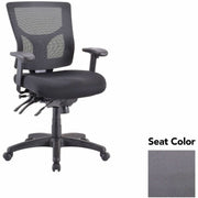 Lorell Multifunctional Mesh Mid-back Executive Chair, Canyon Carbon Seat, Mesh Back, Mid Back, 1 Each