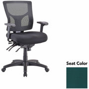 Lorell Multifunctional Mesh Mid-back Executive Chair, Insight Forest Seat, Mesh Back, Mid Back, 1 Each