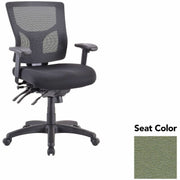 Lorell Conjure Multifunctional Mesh Mid-back Executive Chair, Fuse Cress Seat, Mesh Back, 1 Each