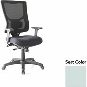 Lorell Conjure High-Back Office Chair, Mesh Back, Castillo Breezy Seat, Adjustable Arms, 360° Swivel, 1 Each