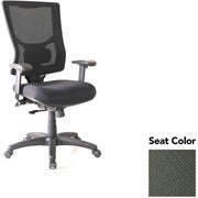 Lorell Conjure High-Back Office Chair, Perfection Olive Green, Mesh Back, Adjustable Arms, 1 Each