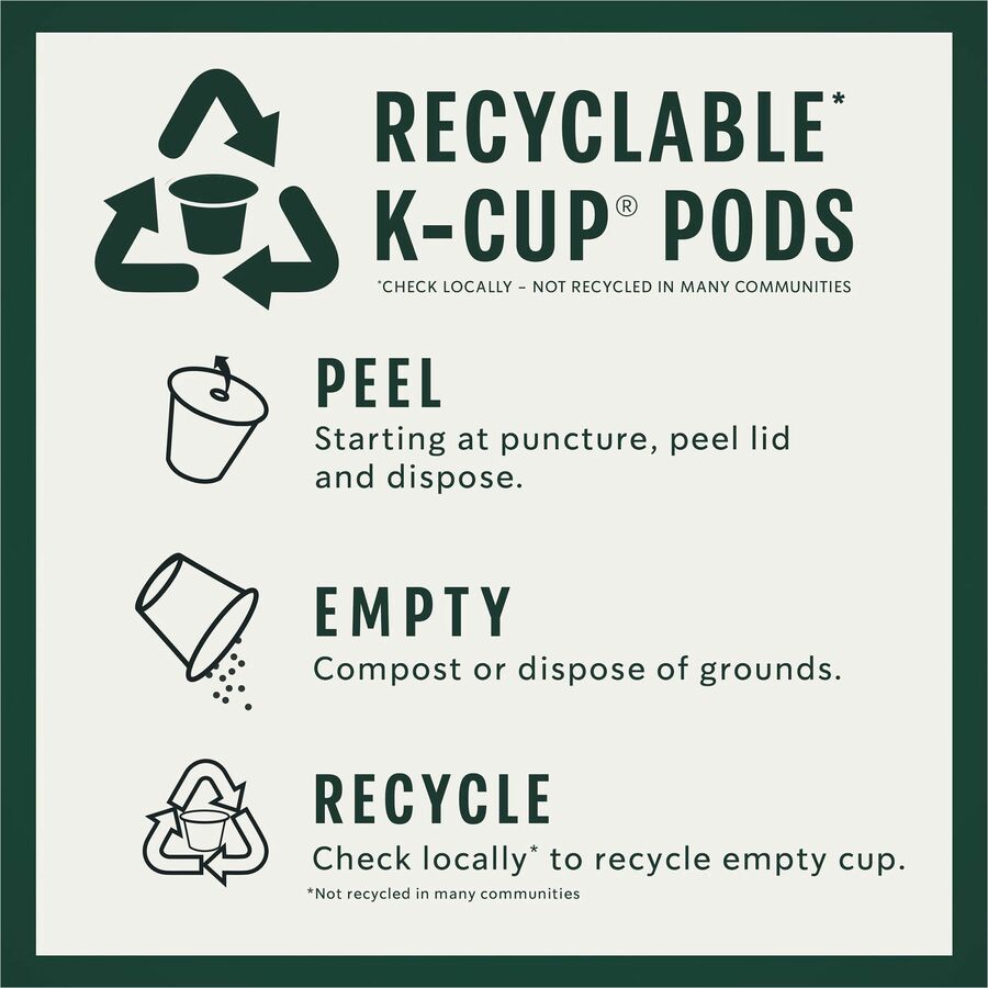 Starbucks&reg; K-Cup Sumatra Coffee