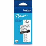 Brother P-touch Label Tape, 15/32" x 13 1/8 ft, White on Clear, Black on White, White on Black, Water/Temperature/Fade Resistant, Easy Peel, Removable, Plastic, 3 Pack