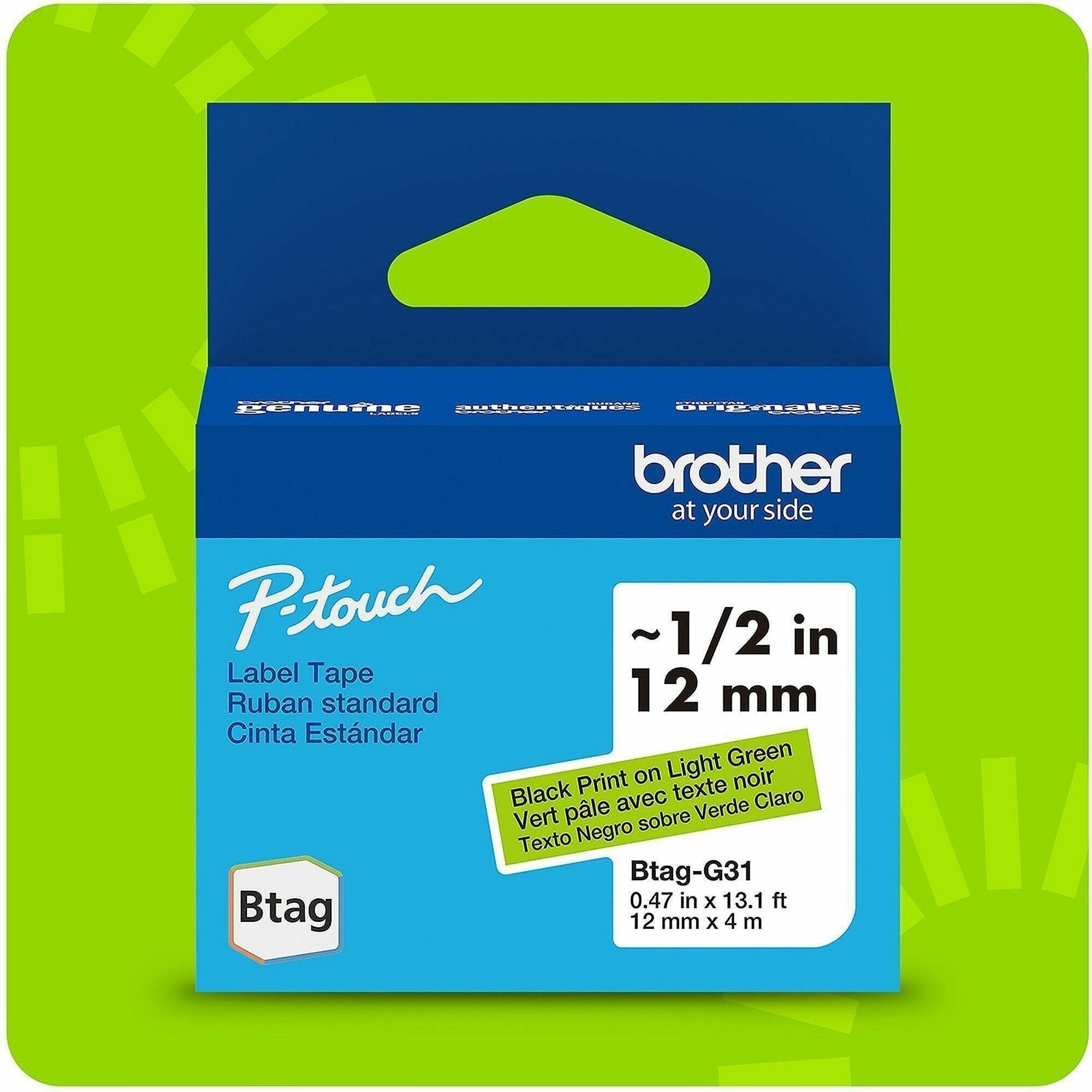 15/32" Width x 13 1/8 ft Length - Light Green - Water Resistant - Temperature Resistant, Fade Resistant, Dishwasher Safe, Freezer Safe, Microwave Safe, Easy Peel, Removable, Household Liquid Resistant - 1 Each