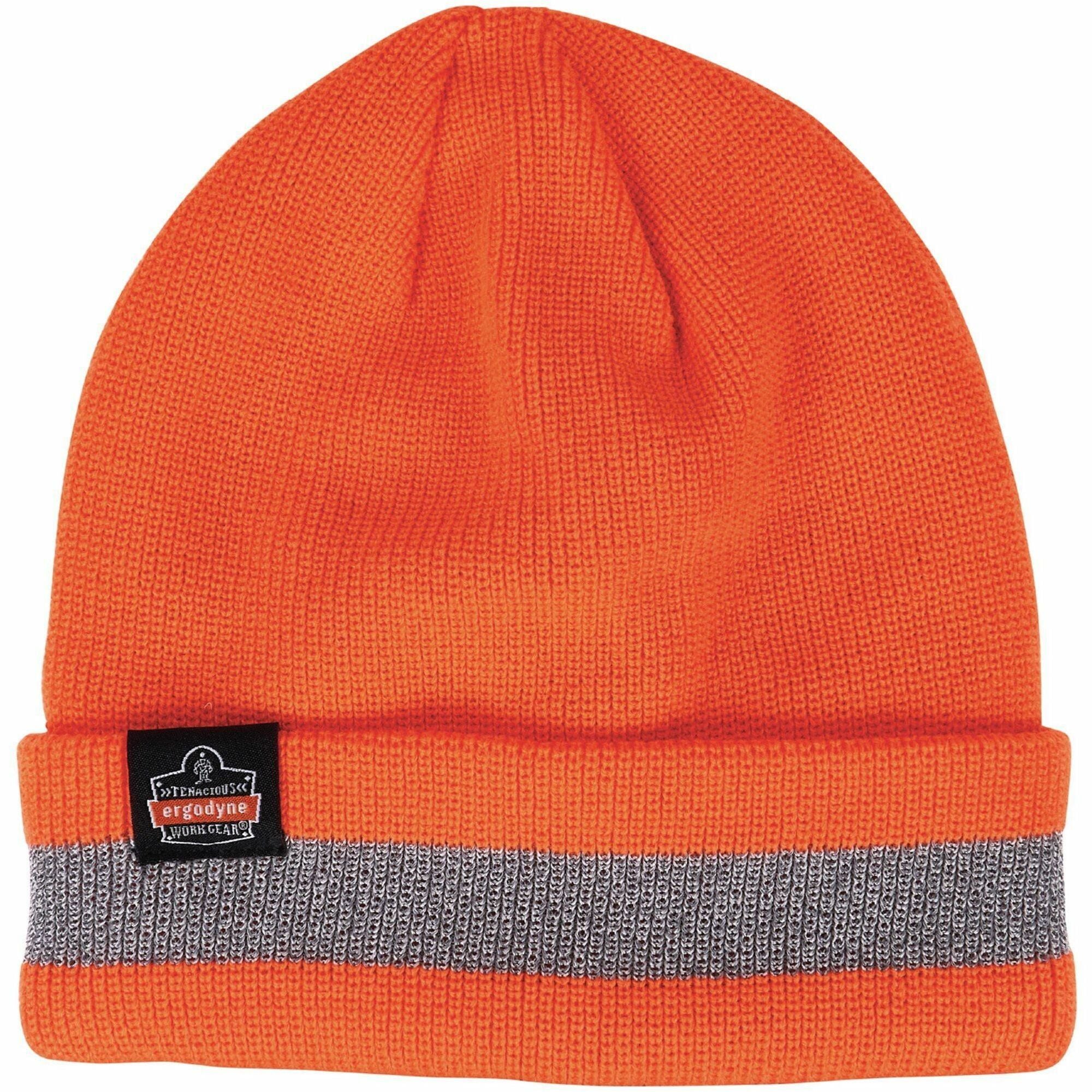 Ergodyne 6803 Reflective Winter Hats - Acrylic - Orange