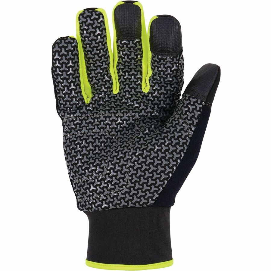 Ergodyne ProFlex 850 Insulated Freezer Gloves, X-Large, Black, Neoprene, Touchscreen Capable, Reinforced Thumb Saddle, Excellent Grip, Lightweight, Machine Washable, 2 Pairs