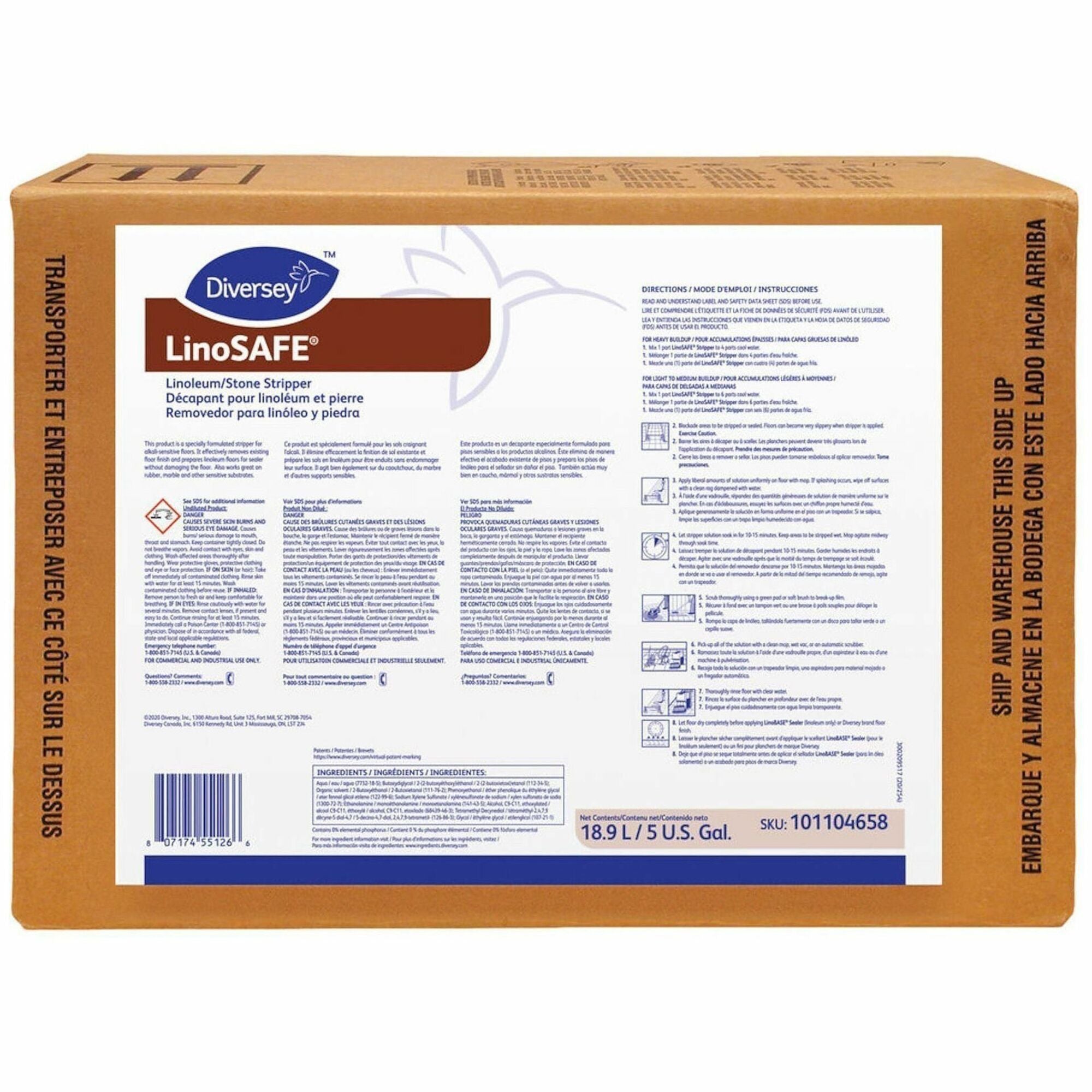 Diversey Linoleum/Stone Stripper