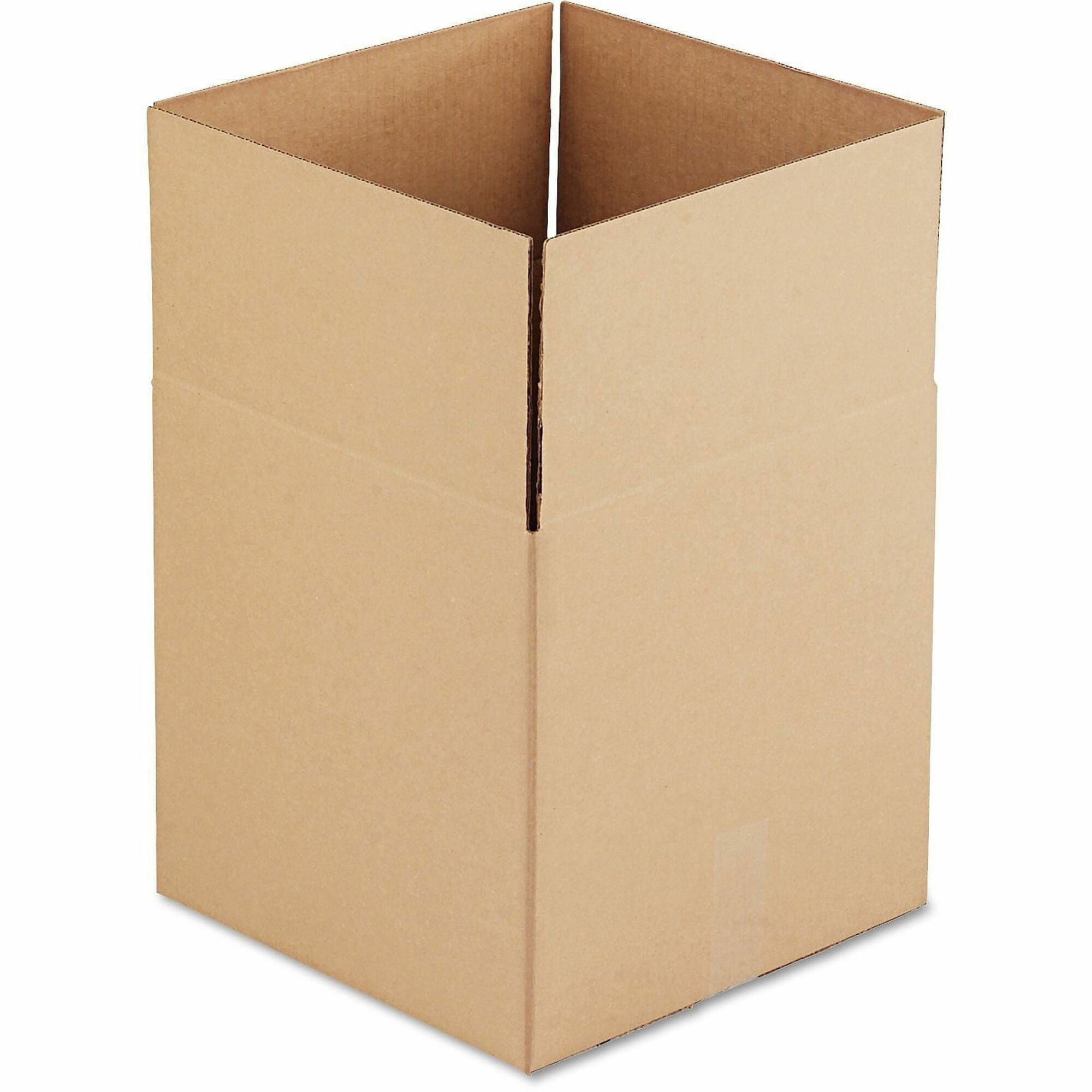 Universal Shipping Case, 14" x 14" x 14", 200 lb Heavy Duty, 32 ECT, Corrugated Kraft, Brown, Recycled, 25/Bundle