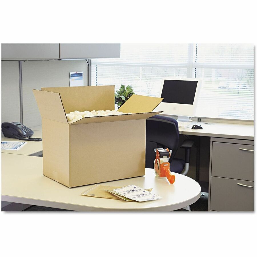 Universal Shipping Case, 6" x 10" x 6", 200 lb Heavy Duty, 32 ECT, Corrugated Kraft, Brown, Recycled, 25/Bundle