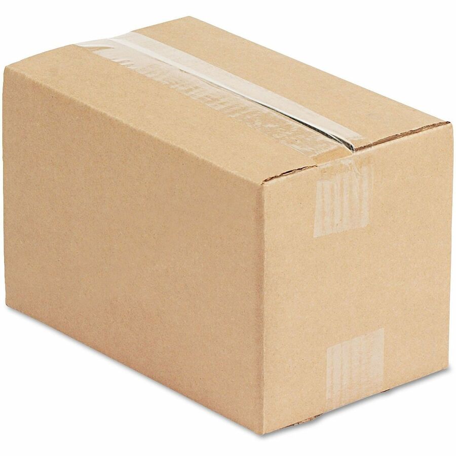 Universal Shipping Case, 6" x 10" x 6", 200 lb Heavy Duty, 32 ECT, Corrugated Kraft, Brown, Recycled, 25/Bundle