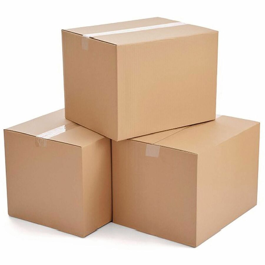 Universal Shipping Case, 8" x 8" x 8", 200 lb Heavy Duty, 32 ECT, Corrugated Kraft, Brown, Recycled, 25/Bundle