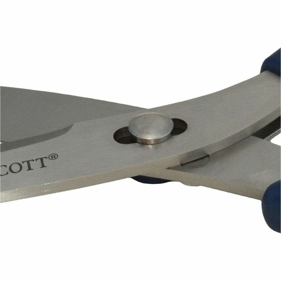 3.50" Cutting Length - Straight - Stainless Steel - 1 Each