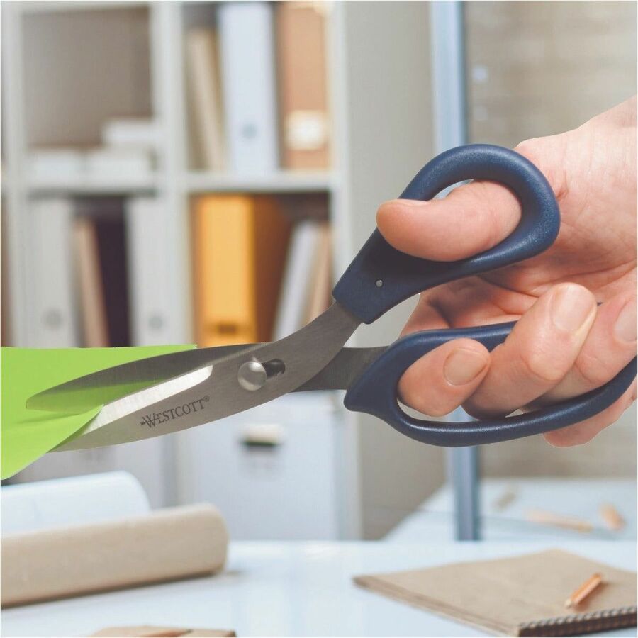 3.50" Cutting Length - Straight - Stainless Steel - 1 Each