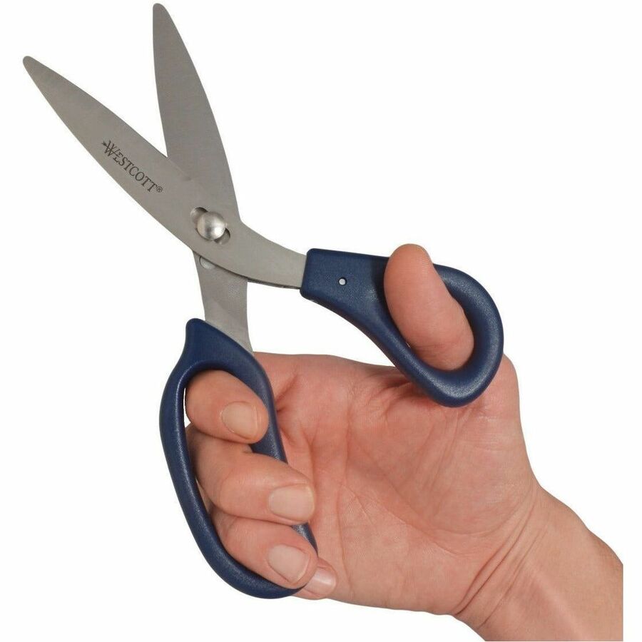 3.50" Cutting Length - Straight - Stainless Steel - 1 Each
