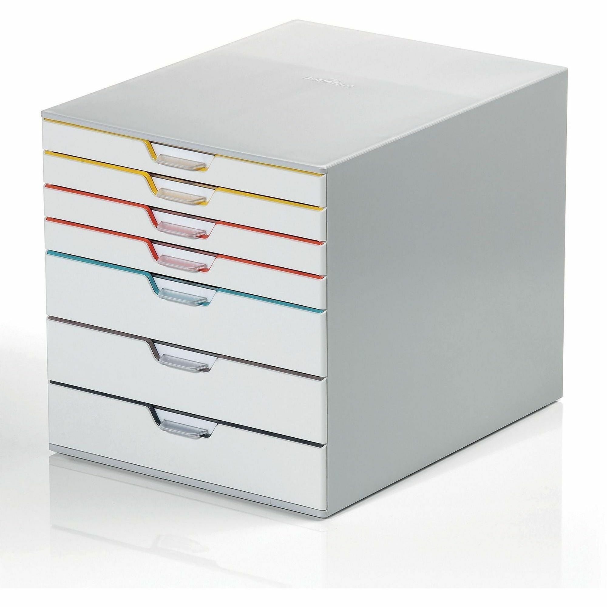 DURABLE Varicolor 7-Drawer Desktop Storage Box