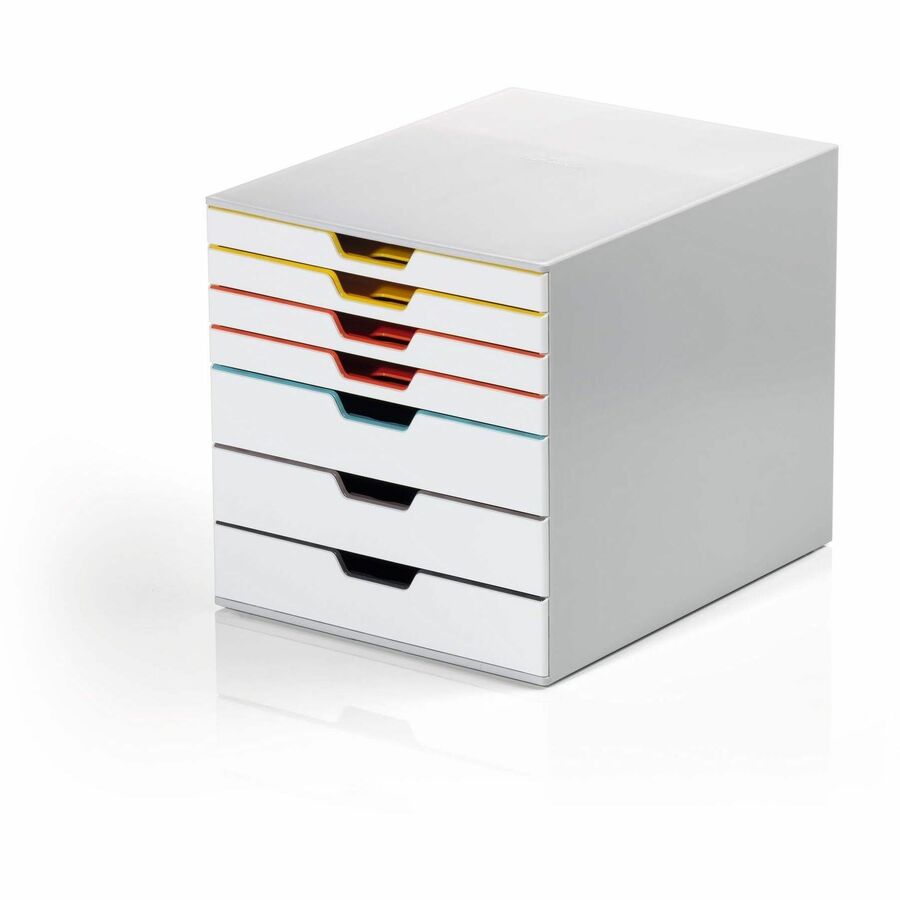 DURABLE Varicolor 7-Drawer Desktop Storage Box