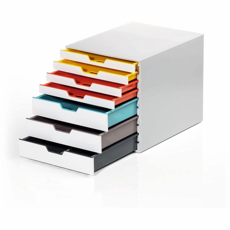 DURABLE Varicolor 7-Drawer Desktop Storage Box