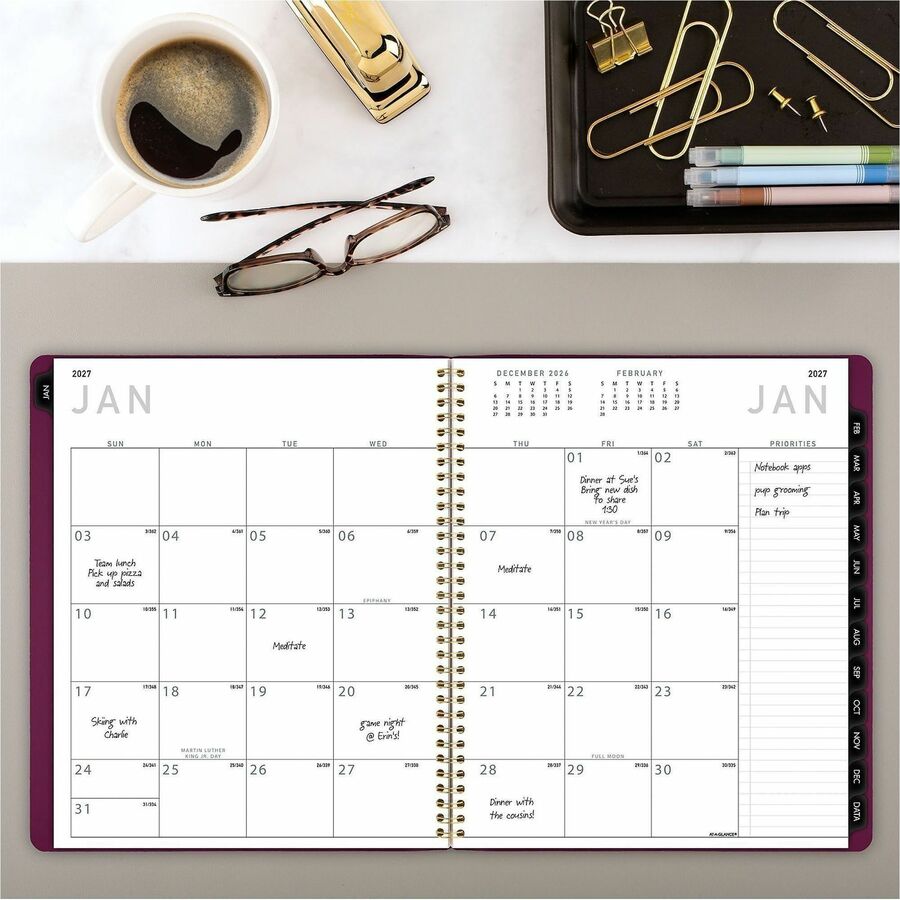 At-A-Glance Contempo Large Monthly Planner