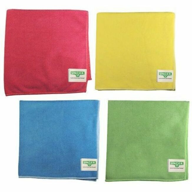 For General Purpose - Cloth, Wipe - Recommended For: Debris Remover, Bacteria Remover, Soil Remover, Mold Remover - Medium Duty, Absorbent, Washable, Durable - Green - 10 /