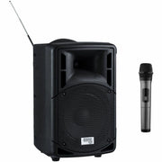 Oklahoma Sound® 40 Watt Wireless PA System w/ Wireless Handheld Mic, Color Options:  Black
