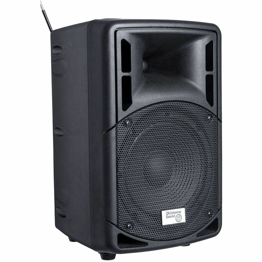 Oklahoma Sound® 40 Watt Wireless PA System w/ Wireless Handheld Mic, Color Options:  Black