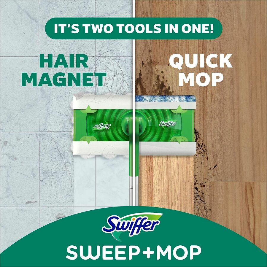 Swiffer Sweeper Mop, Easy to Use, Green, 1 Box